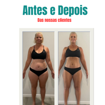 Antes e Depois Emagrecimento-Kit Seca Barriga Formula Turbo+ ActiveMetaboPlus